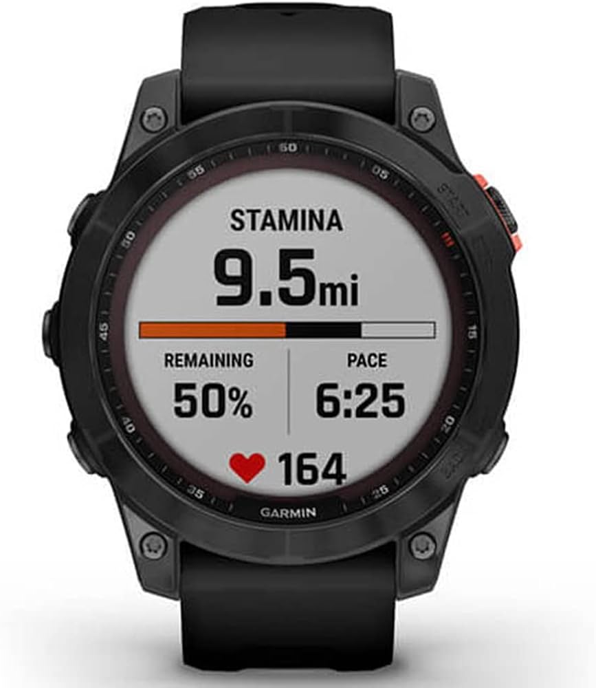 Amazon.com: Garmin 010-02540-10 Fenix 7 Solar Smartwatch Slate